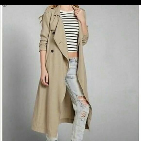 Abercrombie And Fitch Lucy Trench Coat 